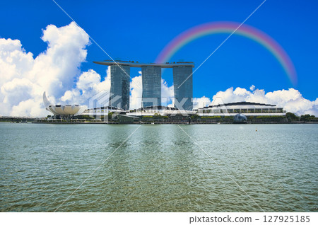 Beautiful cityscape of Singapore 127925185