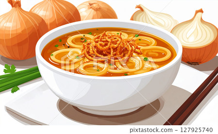 洋蔥湯 127925740