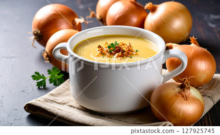 洋蔥湯 127925745