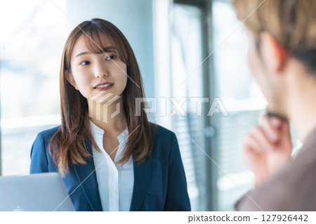 Business scene Business scene 127926442