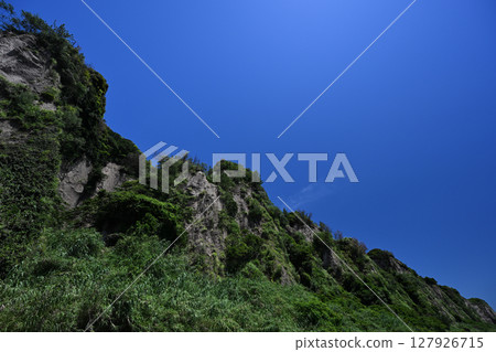 The cliffs of Eguchihama The cliffs of Eguchihama 127926715