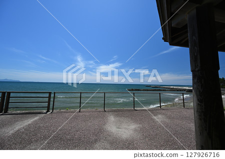 Sunny day at Eguchihama Seaside Park 127926716
