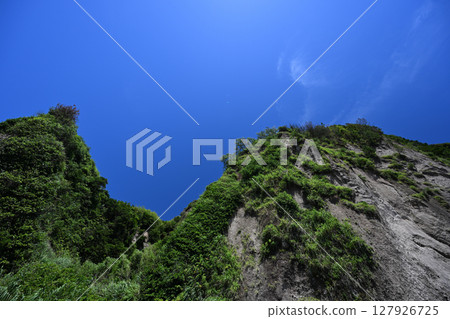 美麗的江口濱白洲高原 127926725