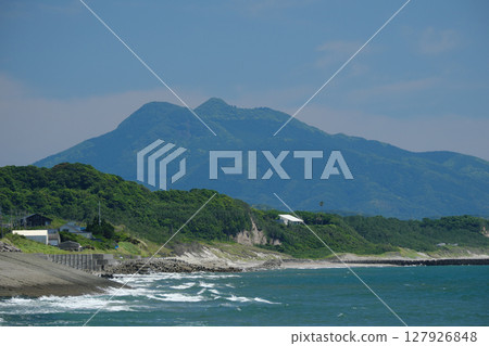 The seascape of Eguchihama The seascape of Eguchihama 127926848