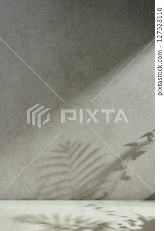 Minimal Natural Light and Shadow Composition for Lifestyle and Background Use. Minimal Natural Light and Shadow Composition for Lifestyle and Background Use. 127928110