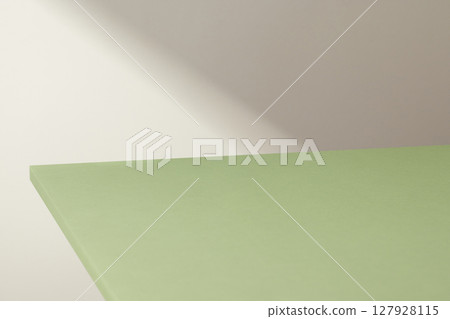 Minimal Natural Light and Shadow Composition for Lifestyle and Background Use. 127928115