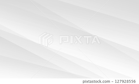 abstract white and grey background with geometric shape and lines decoration 127928556