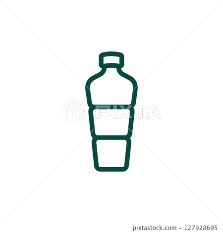 Drink water bottle logo design Drink water bottle logo design 127928695