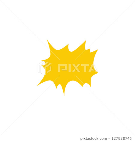 Blank bubble speech comic design 127928745