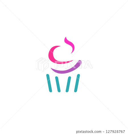 Sweet bakery cake logo design Sweet bakery cake logo design 127928767