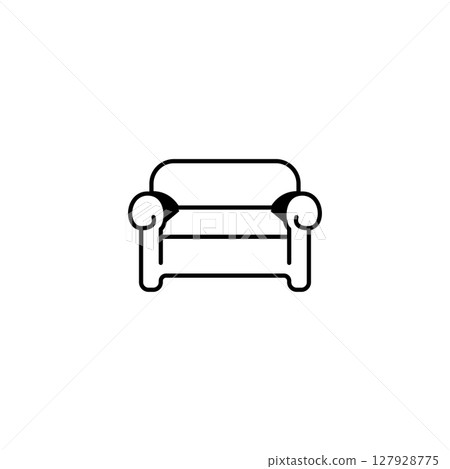 Home sofa furniture logo design 127928775