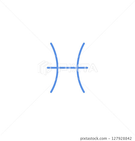 Astrology zodiac star line logo design 127928842