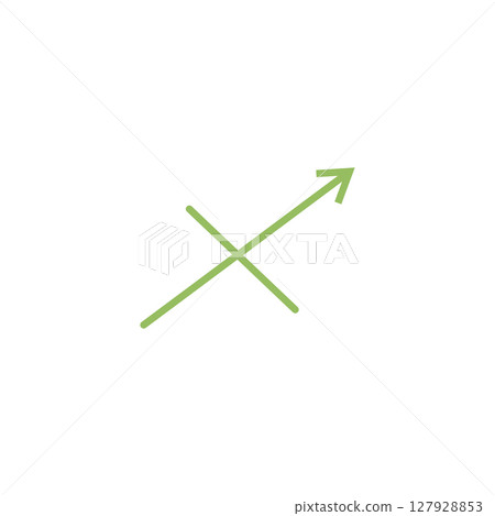 Astrology zodiac star line logo design 127928853