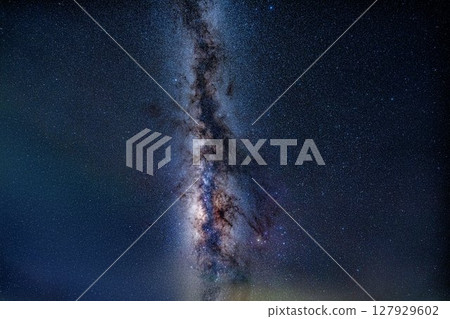 [Milky Way Material] Summer Milky Way at Shibu Pass [Gunma Prefecture] 127929602