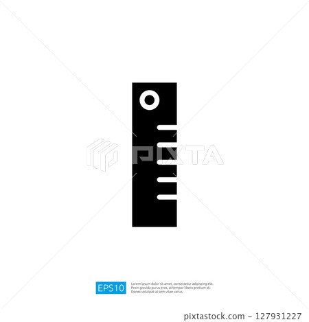 Iconic Black And White Ruler Measurement Tool Symbol In A Minimalist Design For Education And Geometry Applications Iconic Black And White Ruler Measurement Tool Symbol In A Minimalist Design For Education And Geometry Applications 127931227