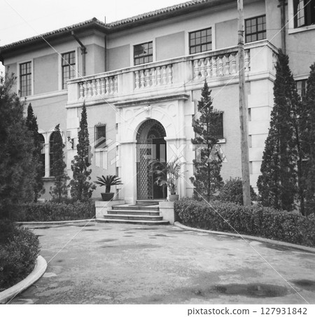 老照片：1938年，民國南京，抗日戰爭時期官邸建築 127931842