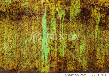 Rusty metal surface with corrosion texture outdoors Rusty metal surface with corrosion texture outdoors 127931911