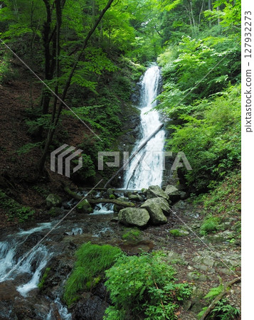 Nikko Jakko Falls in summer Nikko Jakko Falls in summer 127932273