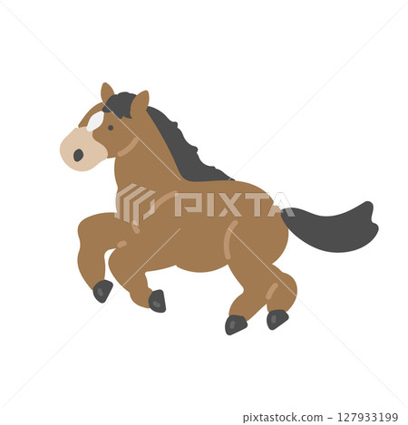 馬插圖 馬插圖 127933199