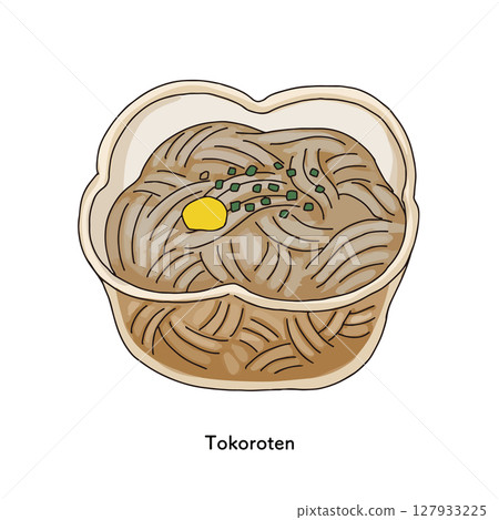 果凍的線條畫插圖 果凍的線條畫插圖 127933225