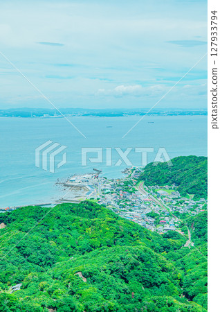 Scenery from saw mountain 127933794