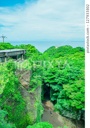 Scenery from saw mountain 127933802