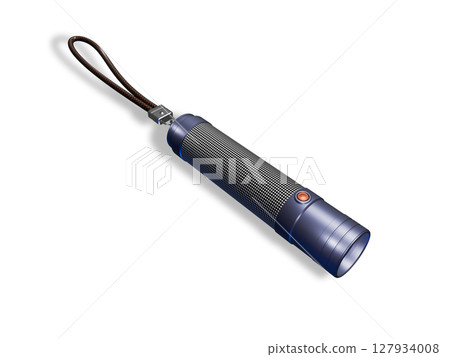 Handy light flashlight disaster prevention goods handy light white background 127934008