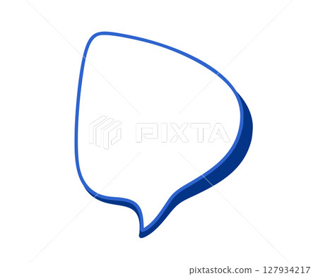 presentations vector bordered blank speech bubble offering creative space for text, graphics, comics, Blue with minimalist design presentations vector bordered blank speech bubble offering creative space for text, graphics, comics, Blue with minimalist design 127934217