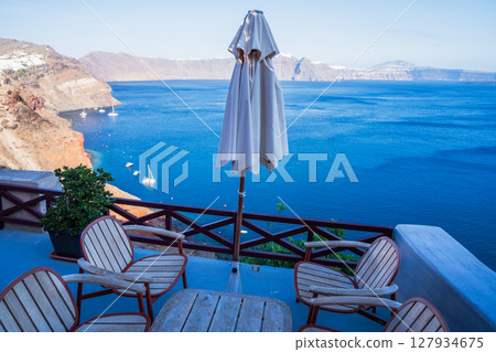 希臘美麗的風景 127934675