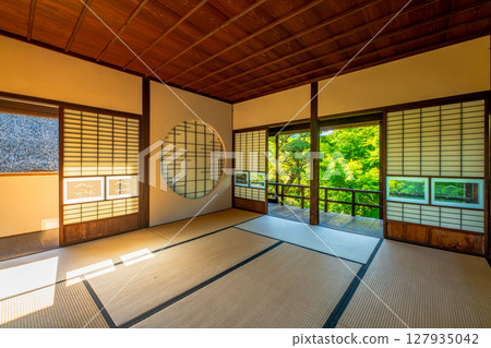 福岡縣甘城市秋月町街景 福岡縣甘城市秋月町街景 127935042