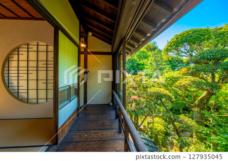 福岡縣甘城市秋月町街景 127935045