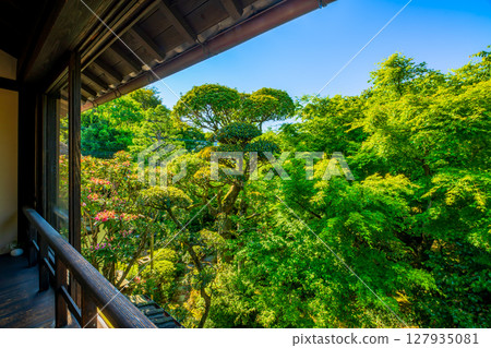 福岡縣甘城市秋月町街景 127935081