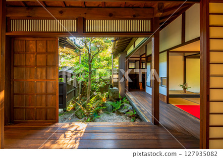 福岡縣甘城市秋月町街景 127935082