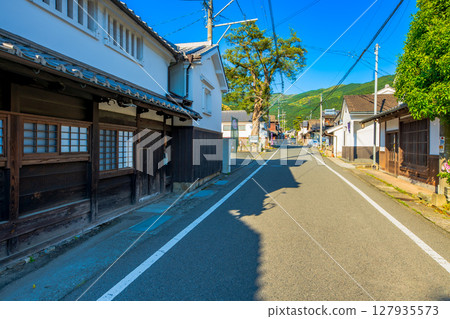 福岡縣甘城市秋月町街景 127935573