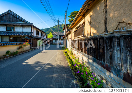 Fukuoka Prefecture, Amagi City, Akizuki Townscape 127935574