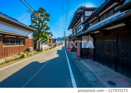 Fukuoka Prefecture, Amagi City, Akizuki Townscape 127935575