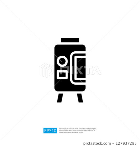 Stylish Kitchen Appliance Icon with Modern Design and Utility Features for Home Use in Contemporary Interiors Stylish Kitchen Appliance Icon with Modern Design and Utility Features for Home Use in Contemporary Interiors 127937283