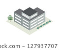 Illustration material | Isometric building 02 127937707