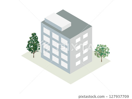 插畫素材 | 等距建築 04 插畫素材 | 等距建築 04 127937709