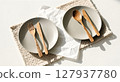 set of vintage spoons 127937780