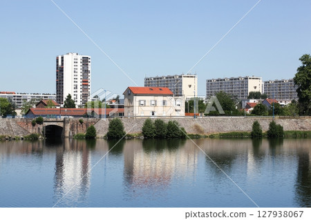 cityscape, river, building 127938067