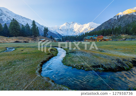 heaven on earth,Nanga Parbat from Fairy Meadows,Gilgit-Baltistan, Pakistan, 127938736