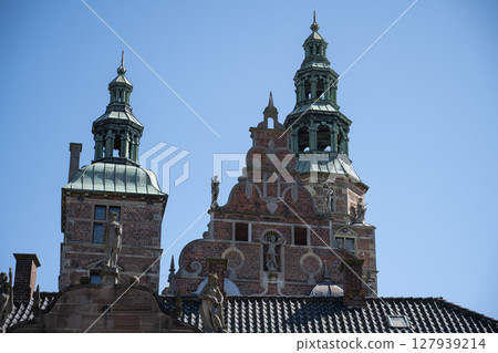 Rosenborg Castle in Spring, Copenhagen / Denmark 127939214