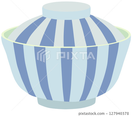 Bowl container vector material 127940378
