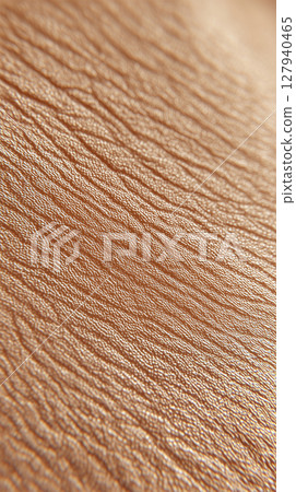 Macro Texture of Olive Mediterranean Human Skin with Fine Pores and Natural Surface Detail Macro Texture of Olive Mediterranean Human Skin with Fine Pores and Natural Surface Detail 127940465