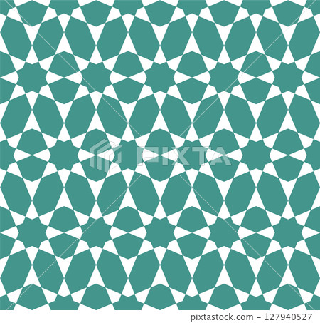 Seamless geometric ornament based on traditional islamic art. 127940527