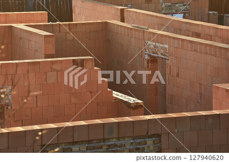 Brick House Construction Brick House Construction 127940620