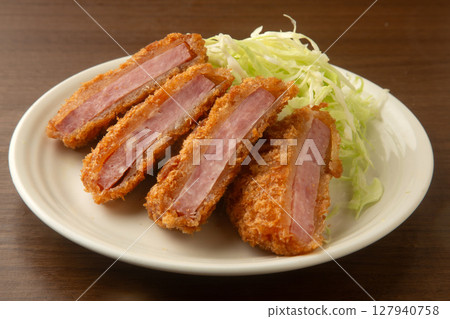 Ham cutlets Ham cutlets 127940758