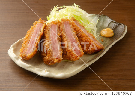 Ham cutlets 127940768