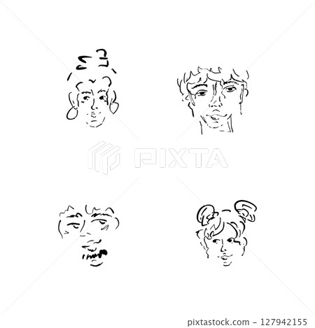 emotions on the face emotions on the face 127942155